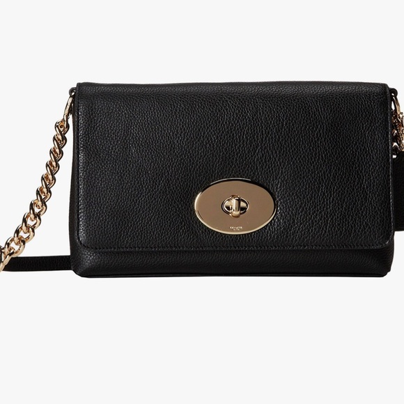 Coach Handbags - Coach Crosstown Crossbody-Pebble Leather Dark Navy and Gold Hardware